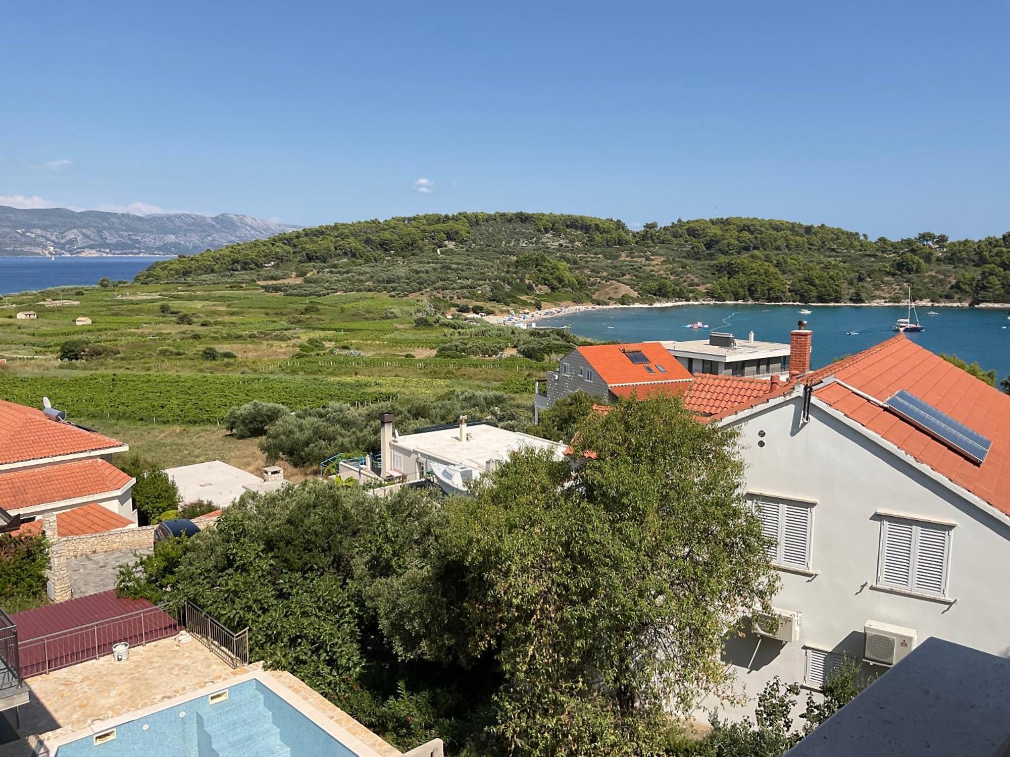 Villa Bella Vista Lumbarda Exterior photo