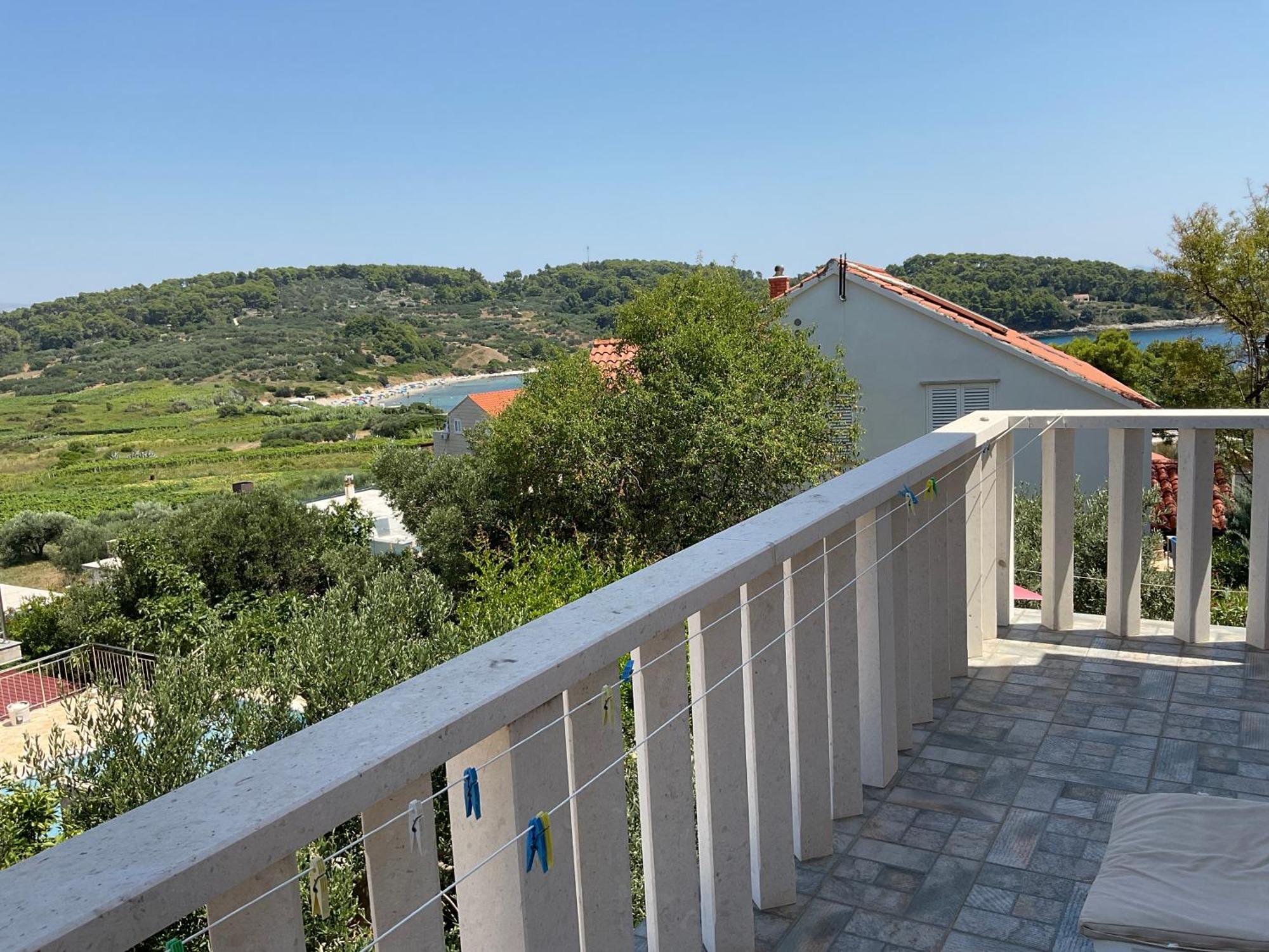 Villa Bella Vista Lumbarda Exterior photo